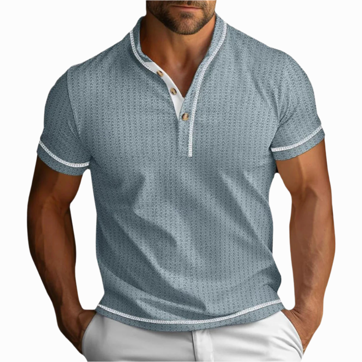 Men's - Slim Fit Polo Shirt - Timeless Heritage Style - Classic Casual Top