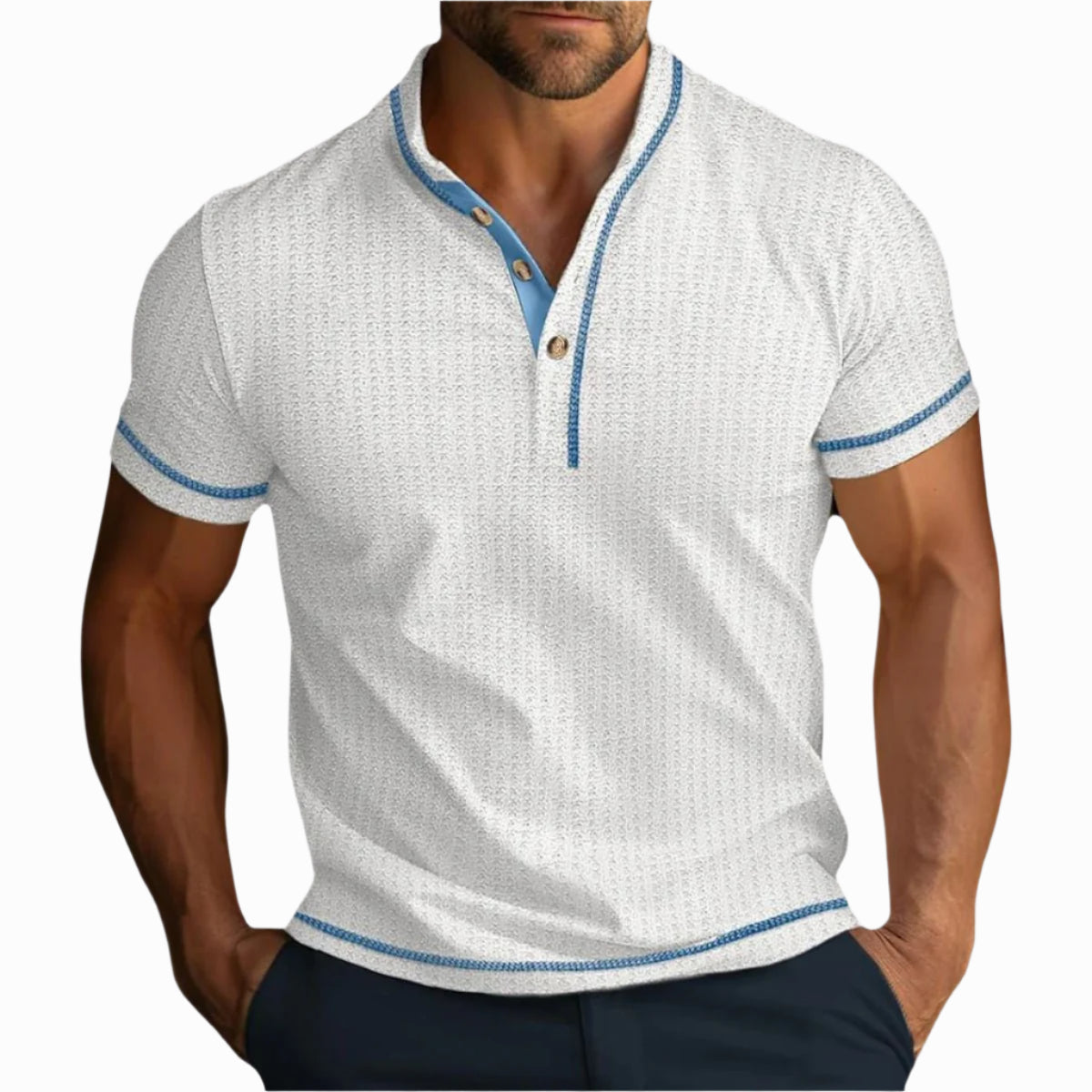 Men's - Slim Fit Polo Shirt - Timeless Heritage Style - Classic Casual Top
