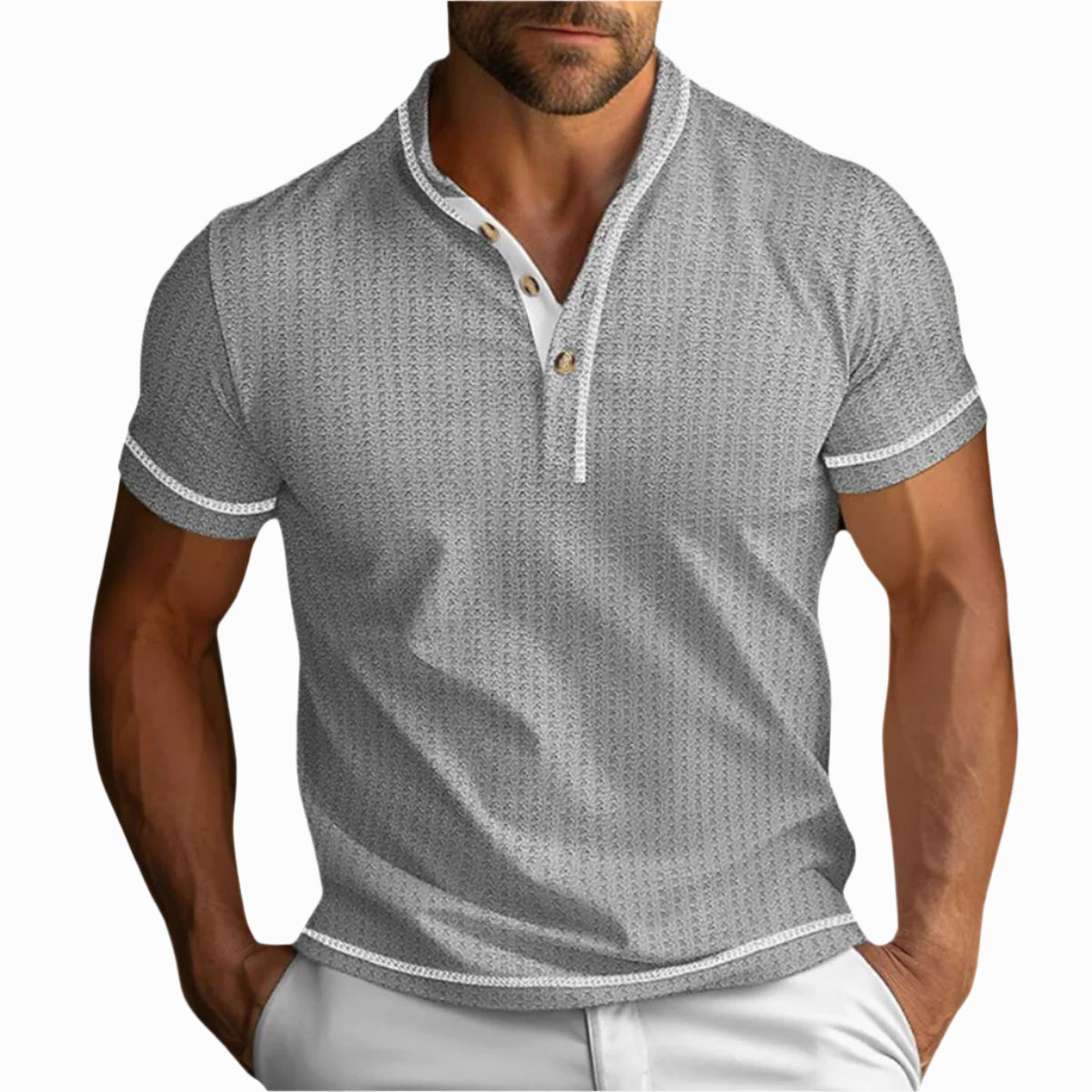 Men's - Slim Fit Polo Shirt - Timeless Heritage Style - Classic Casual Top